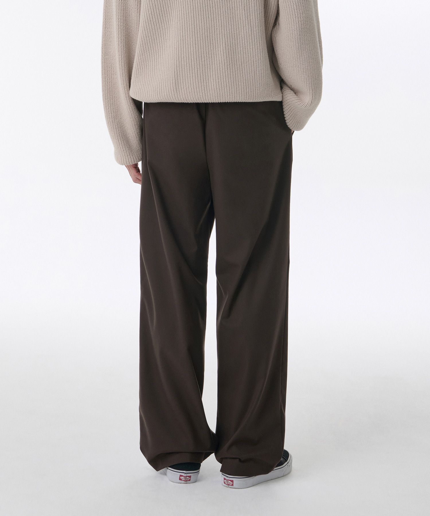 MUSINSA | MUSINSA STANDARD Brushed One Tuck Wide Banding