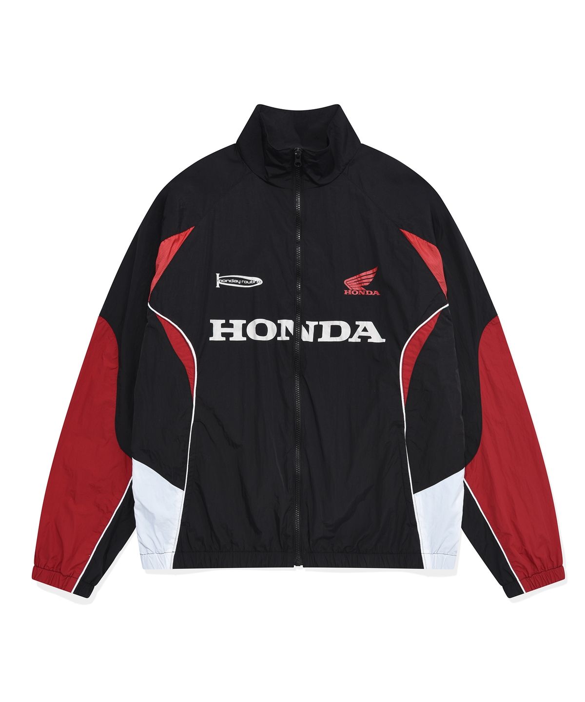 핍스 모터사이클(PHYPS MOTORCYCLE) Track Zip up Jacket Red