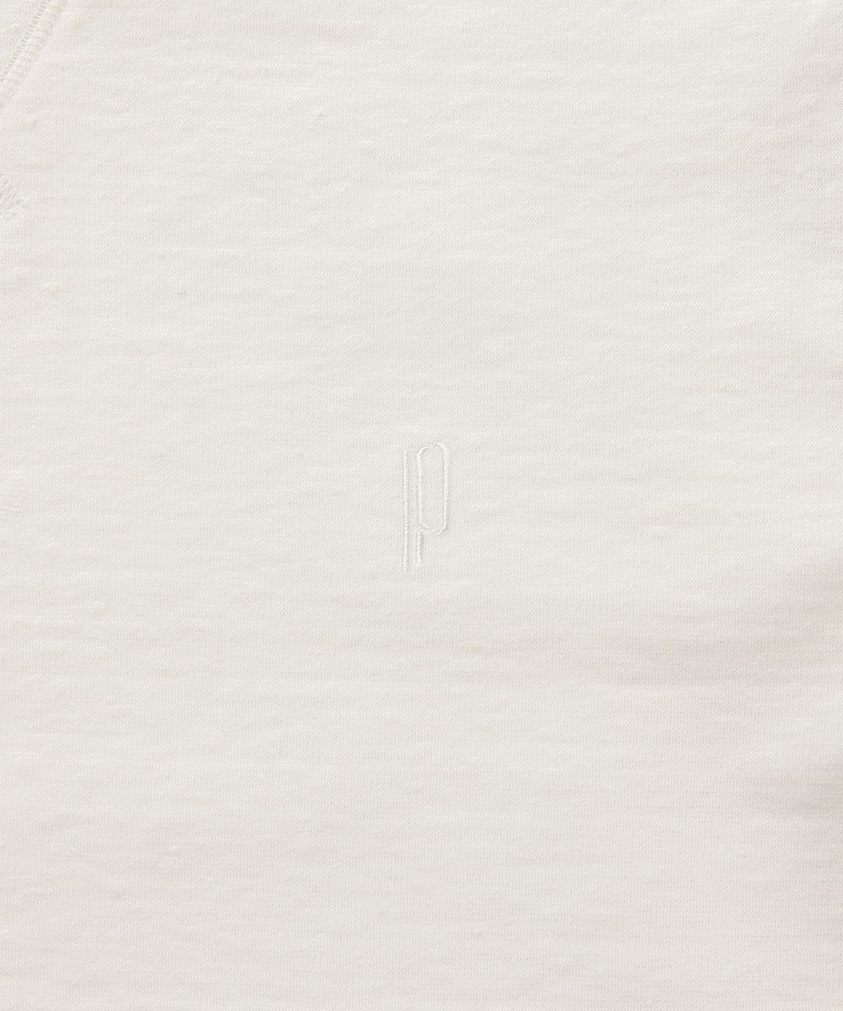 빠니깔레(PANICALE) 아이보리 코튼 리넨 티셔츠