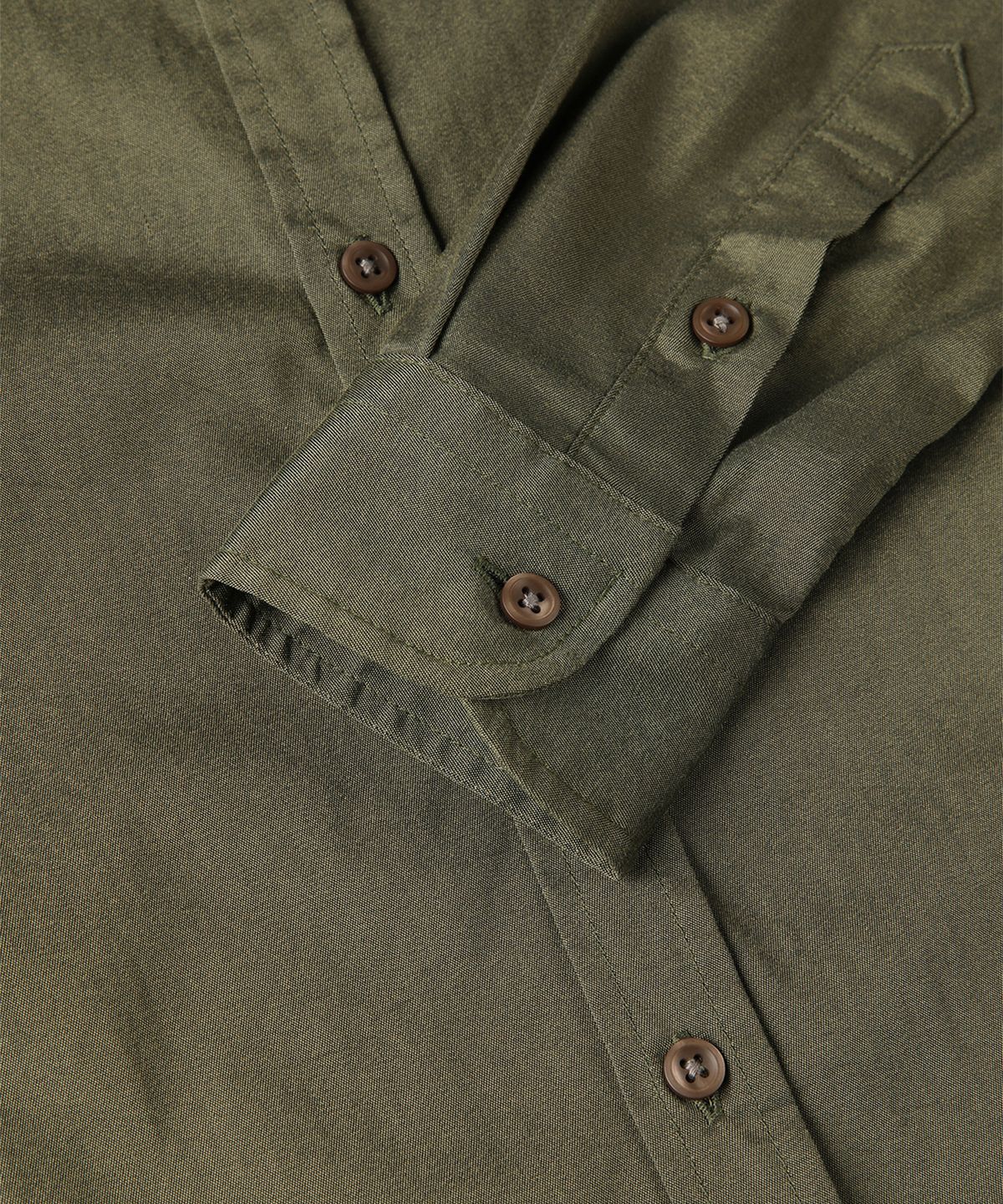 빠니깔레(PANICALE) 카키 리오셀 슬림핏 셔츠