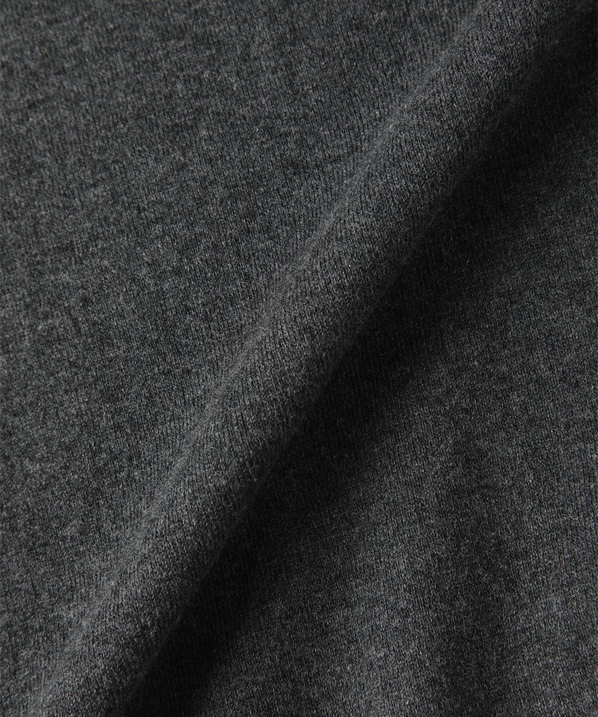 빠니깔레(PANICALE) 다크그레이 코튼 카라 니트