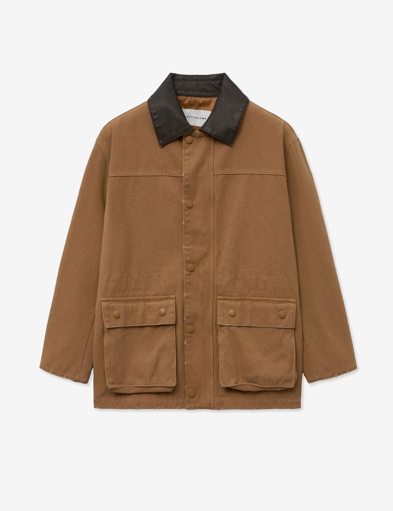 HERITAGE HUNTING WORK JACKET_CAMEL