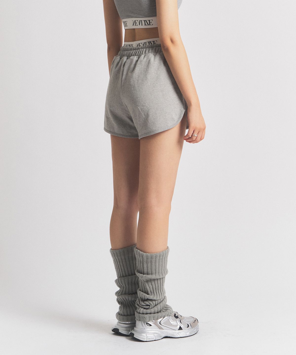 닐라이즈(NEALIZE) Banding Athlete Shorts Gray