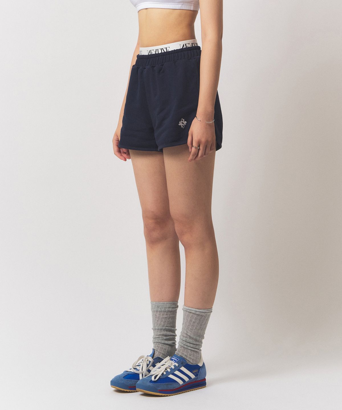닐라이즈(NEALIZE) Banding Athlete Shorts Navy
