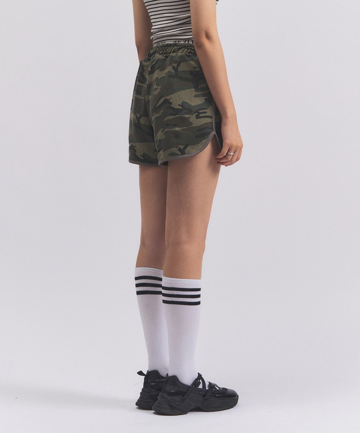 닐라이즈(NEALIZE) Banding Athlete Shorts Camouflage