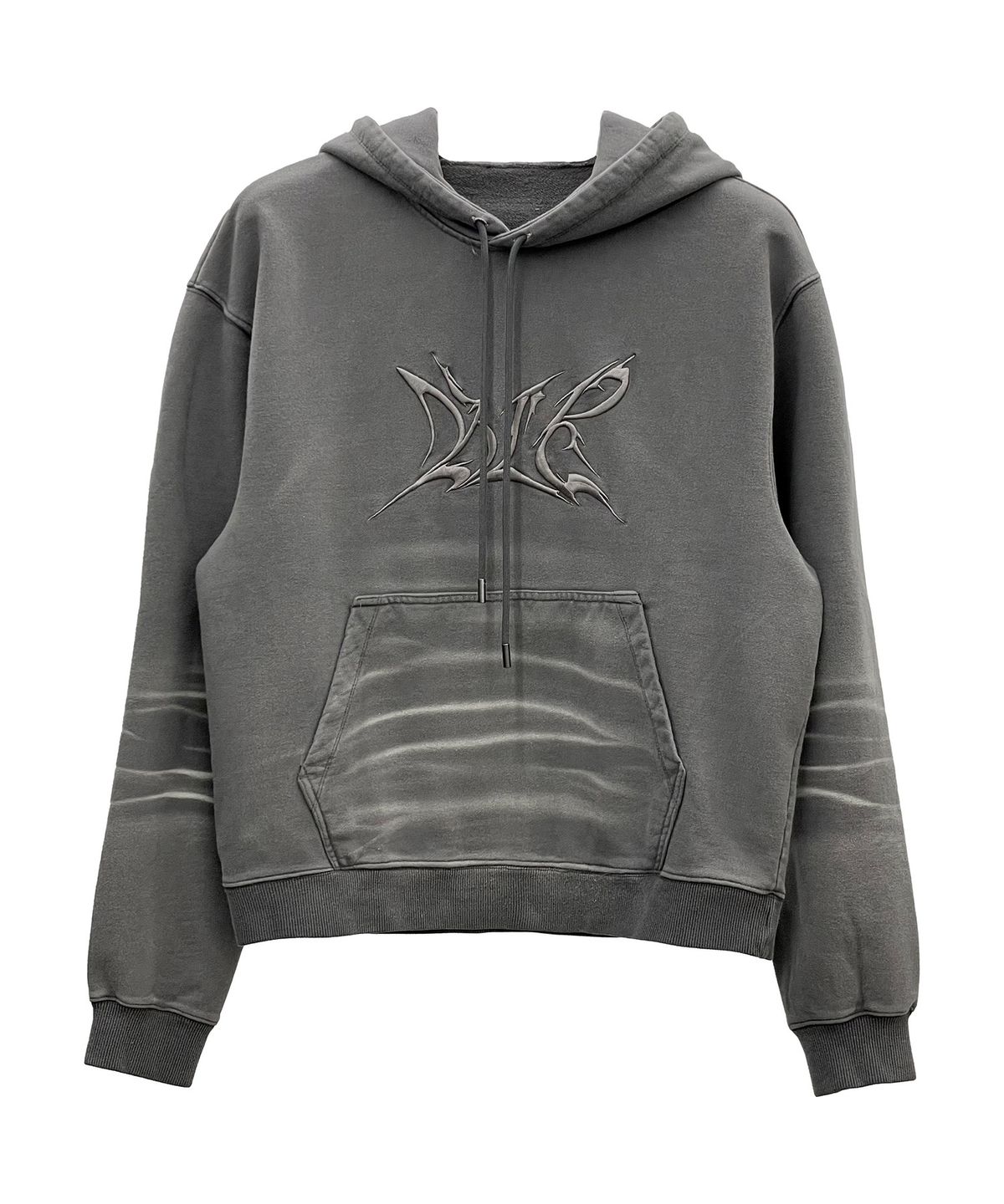비엘알(BLR) Embroidery Washed Hoodie
