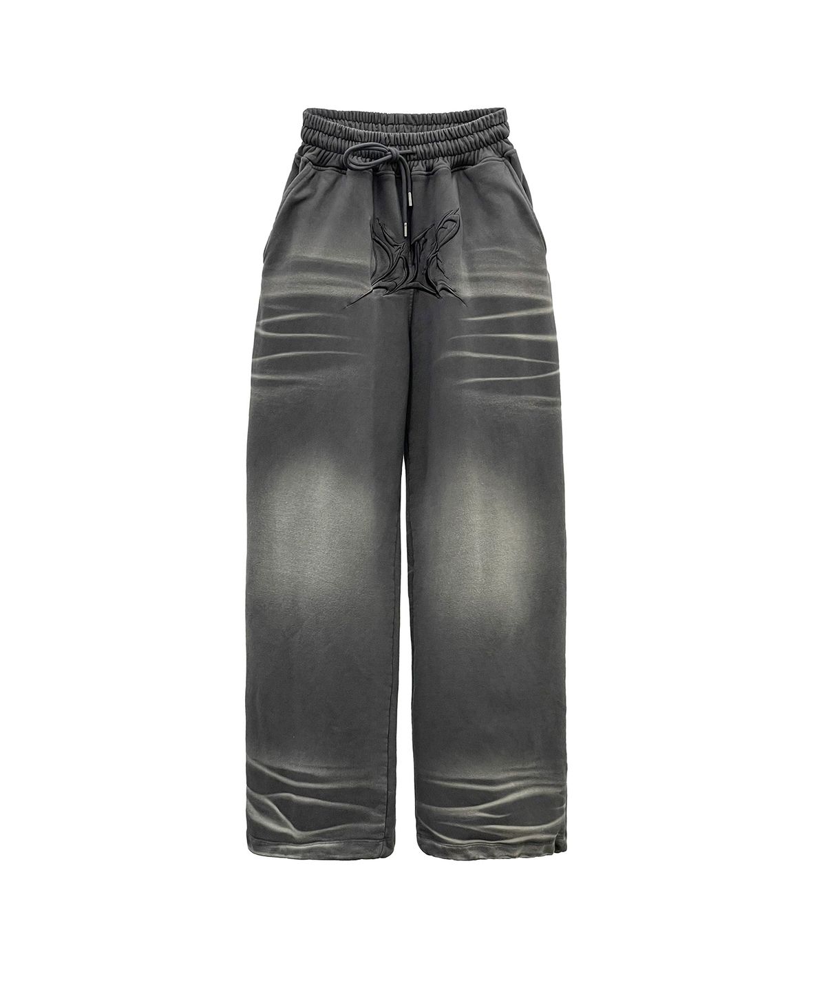 비엘알(BLR) Embroidery Washed Pants