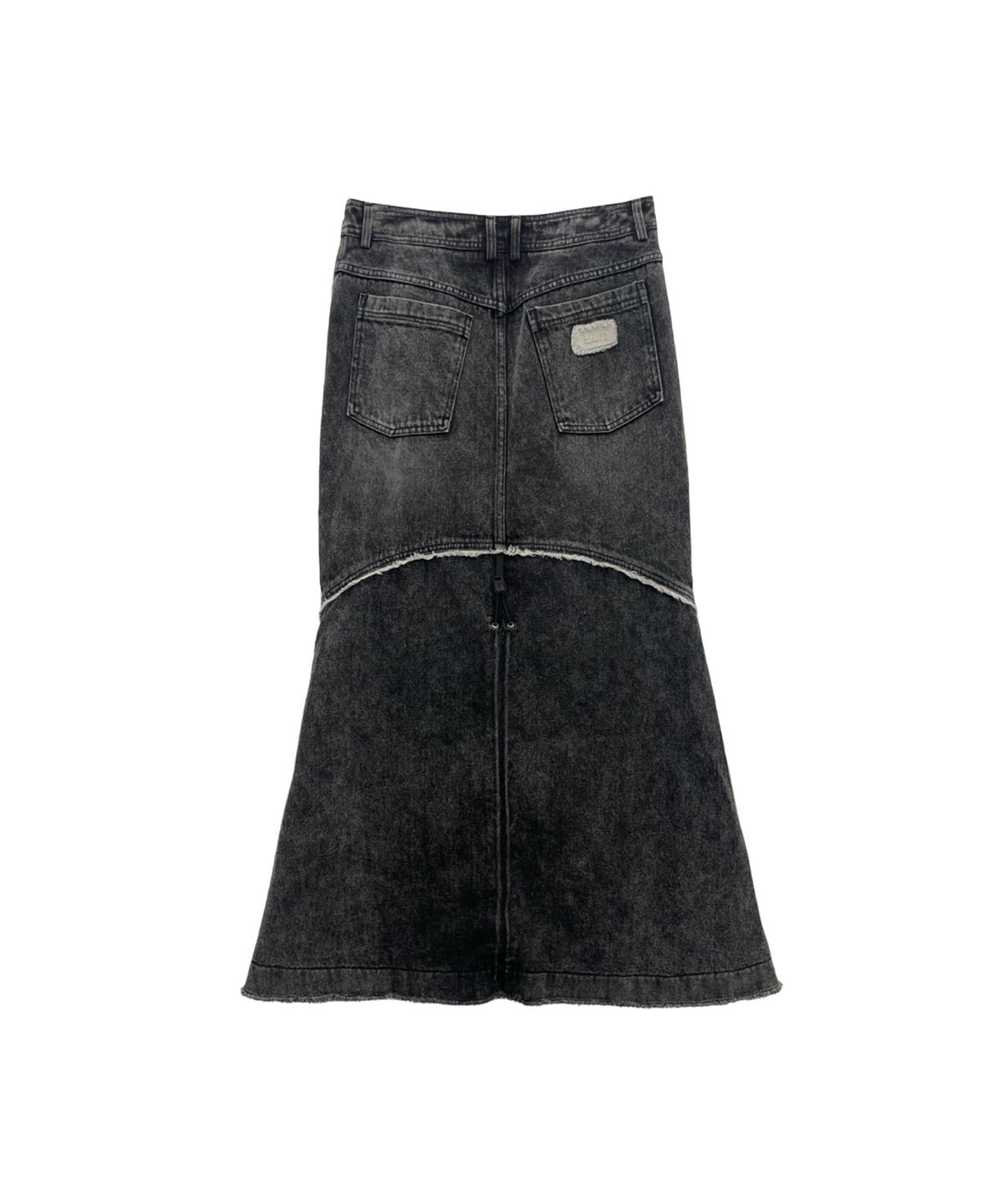 비엘알(BLR) Denim Wide Long Skirt
