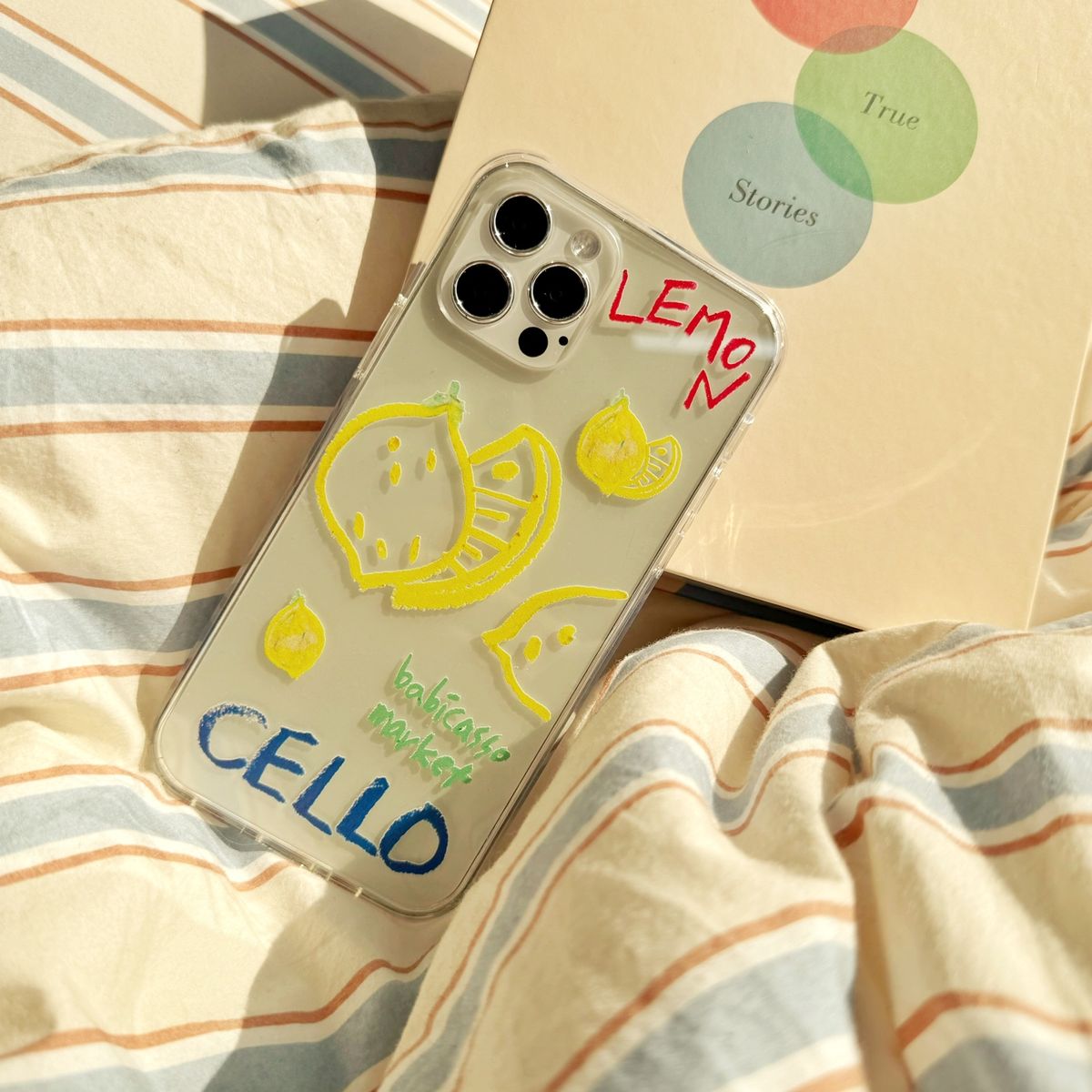 베비카소(BABICASSO) Phone Case[Lemon]