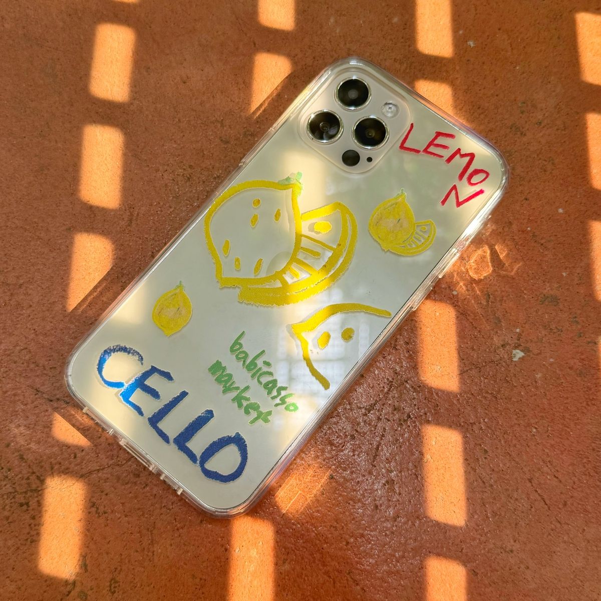 베비카소(BABICASSO) Phone Case[Lemon]