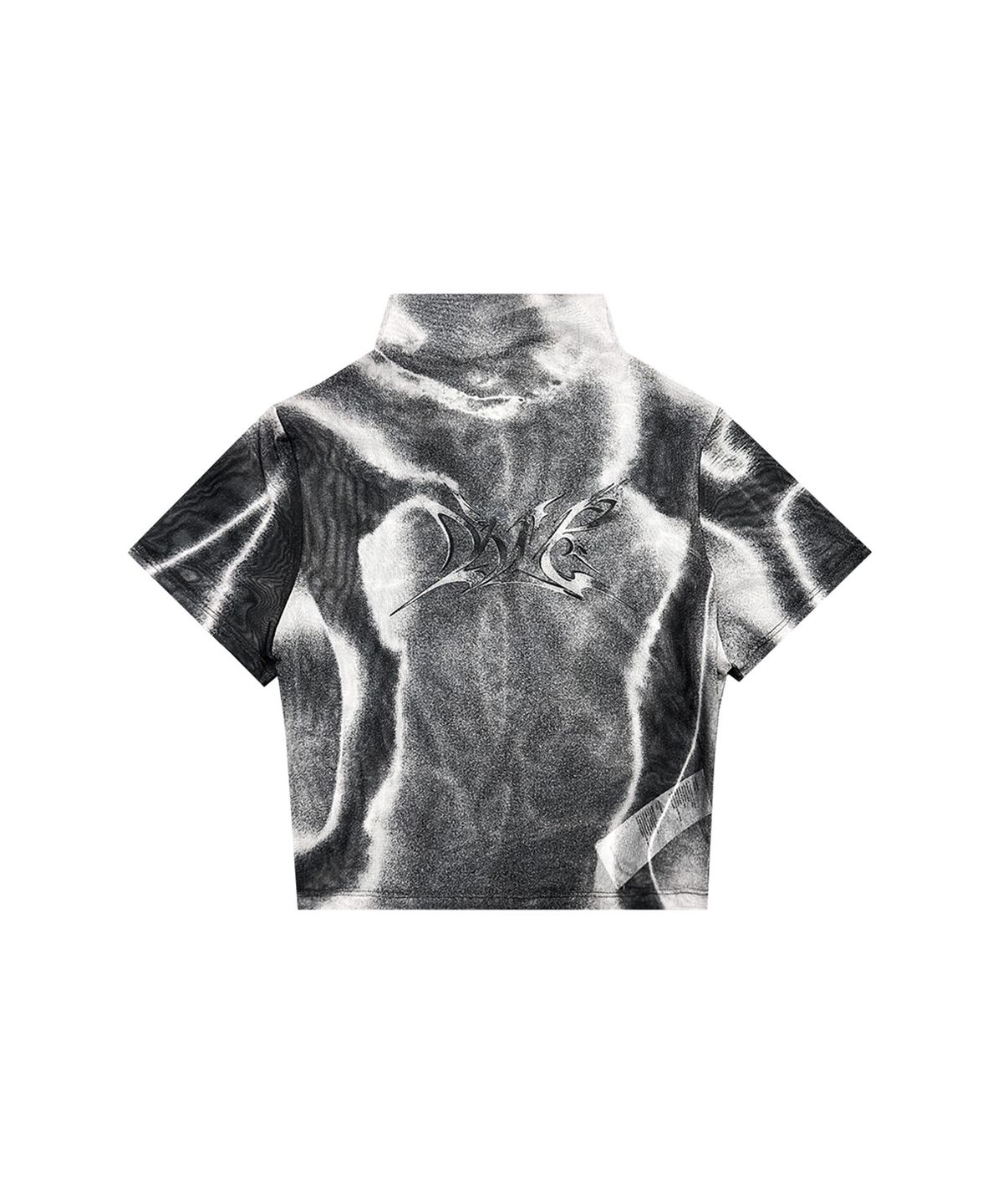 비엘알(BLR) Printed Turtleneck Top