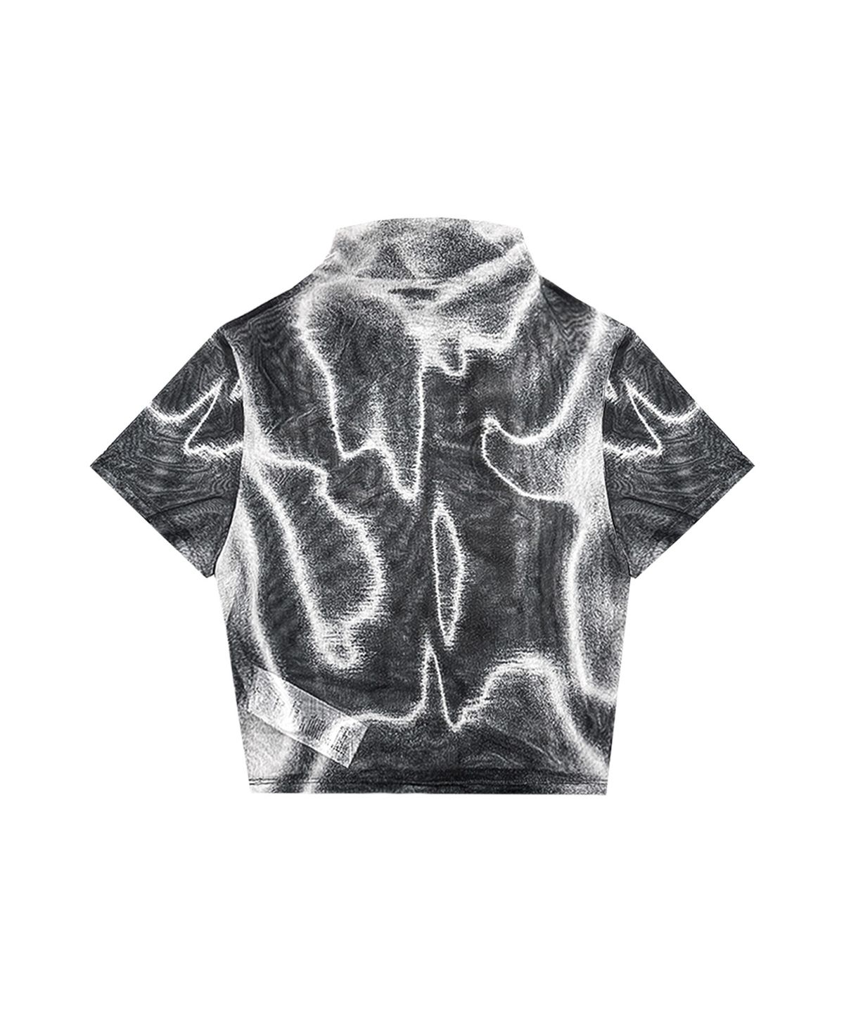 비엘알(BLR) Printed Turtleneck Top