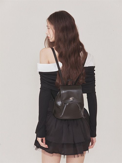 MUSINSA | NOT YOUR ROSE Rosie Backpack (Black)