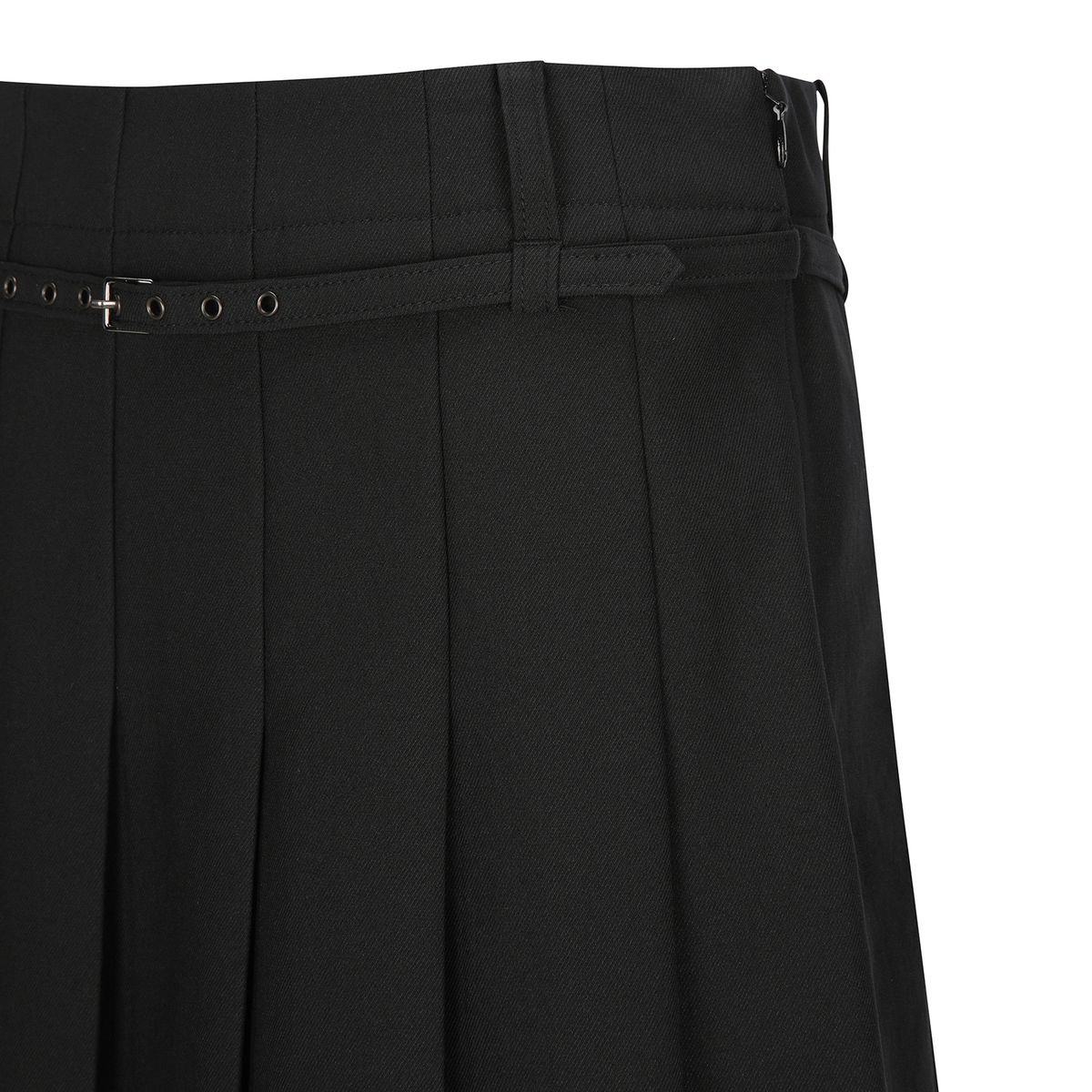 어뉴골프(ANEW GOLF) W BUCKLE POINT PLEATS SQ_BK