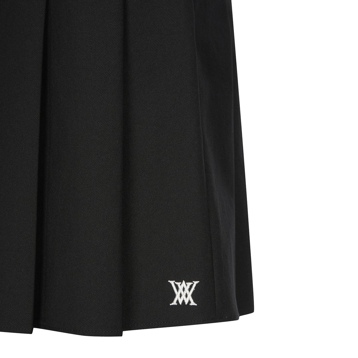 어뉴골프(ANEW GOLF) W BUCKLE POINT PLEATS SQ_BK
