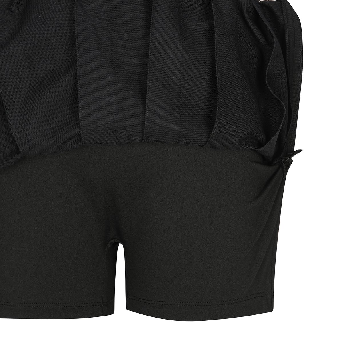 어뉴골프(ANEW GOLF) W BUCKLE POINT PLEATS SQ_BK