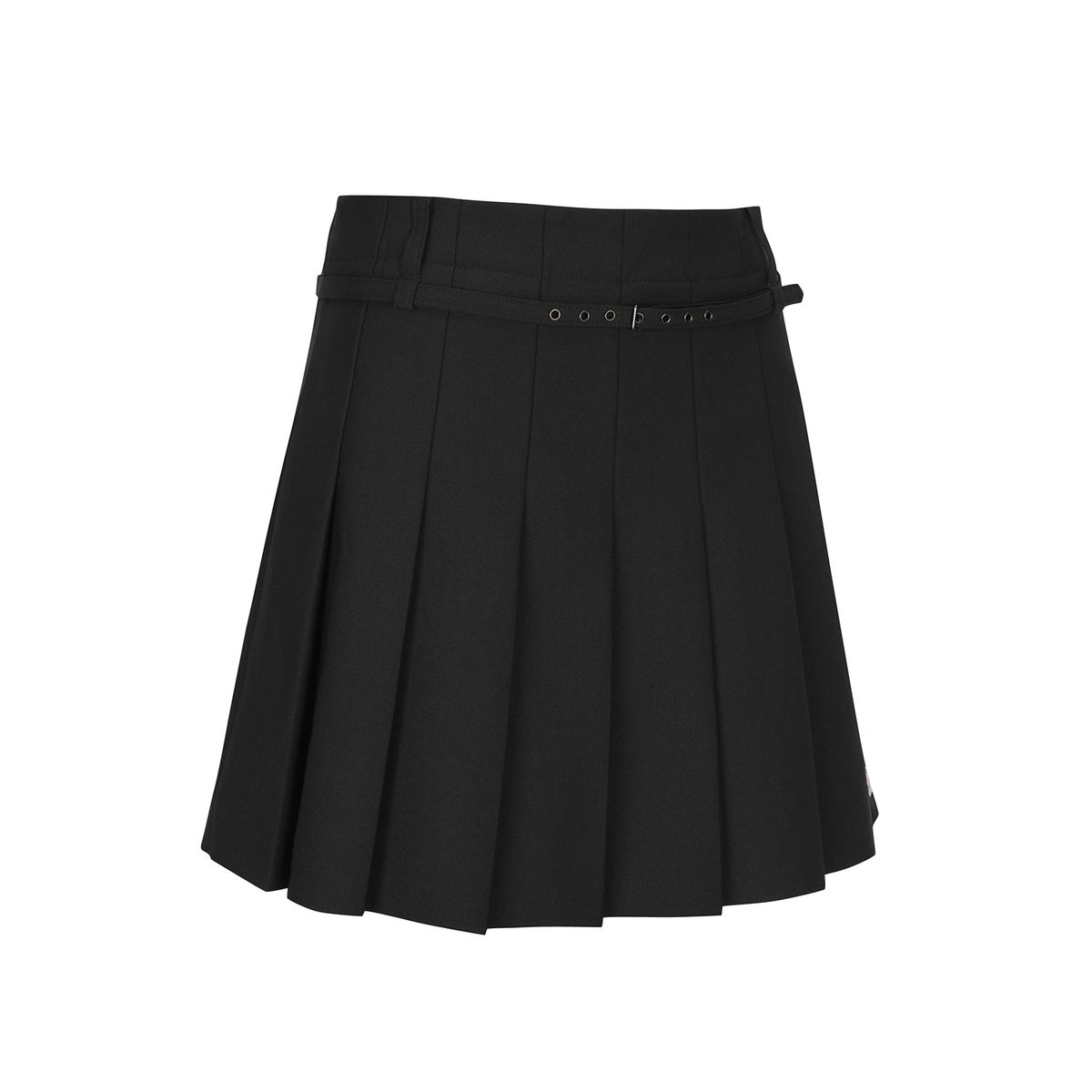 어뉴골프(ANEW GOLF) W BUCKLE POINT PLEATS SQ_BK