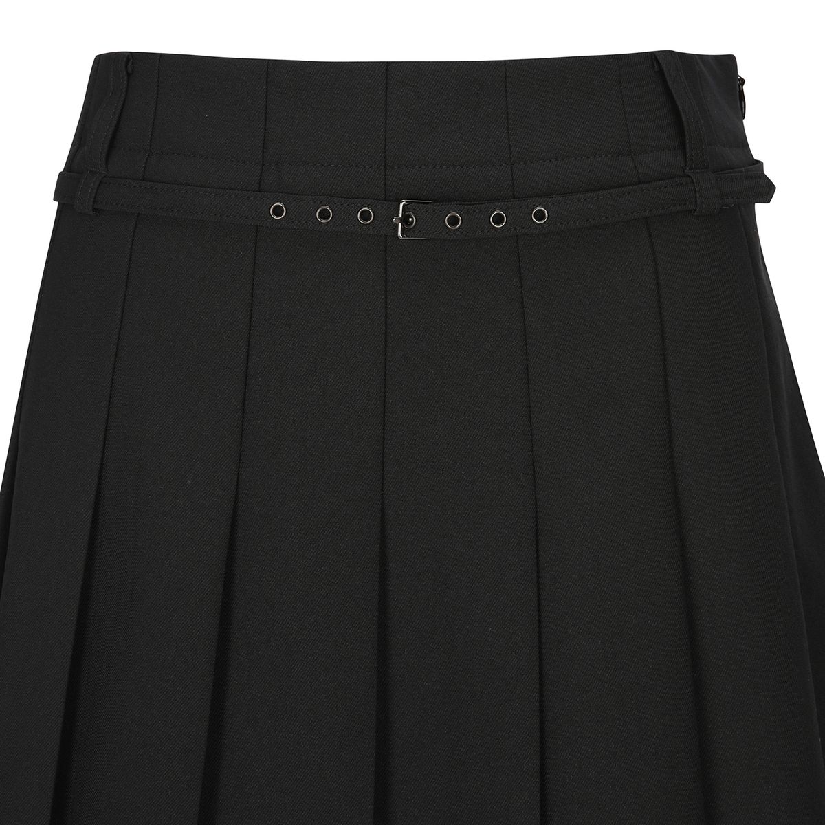 어뉴골프(ANEW GOLF) W BUCKLE POINT PLEATS SQ_BK