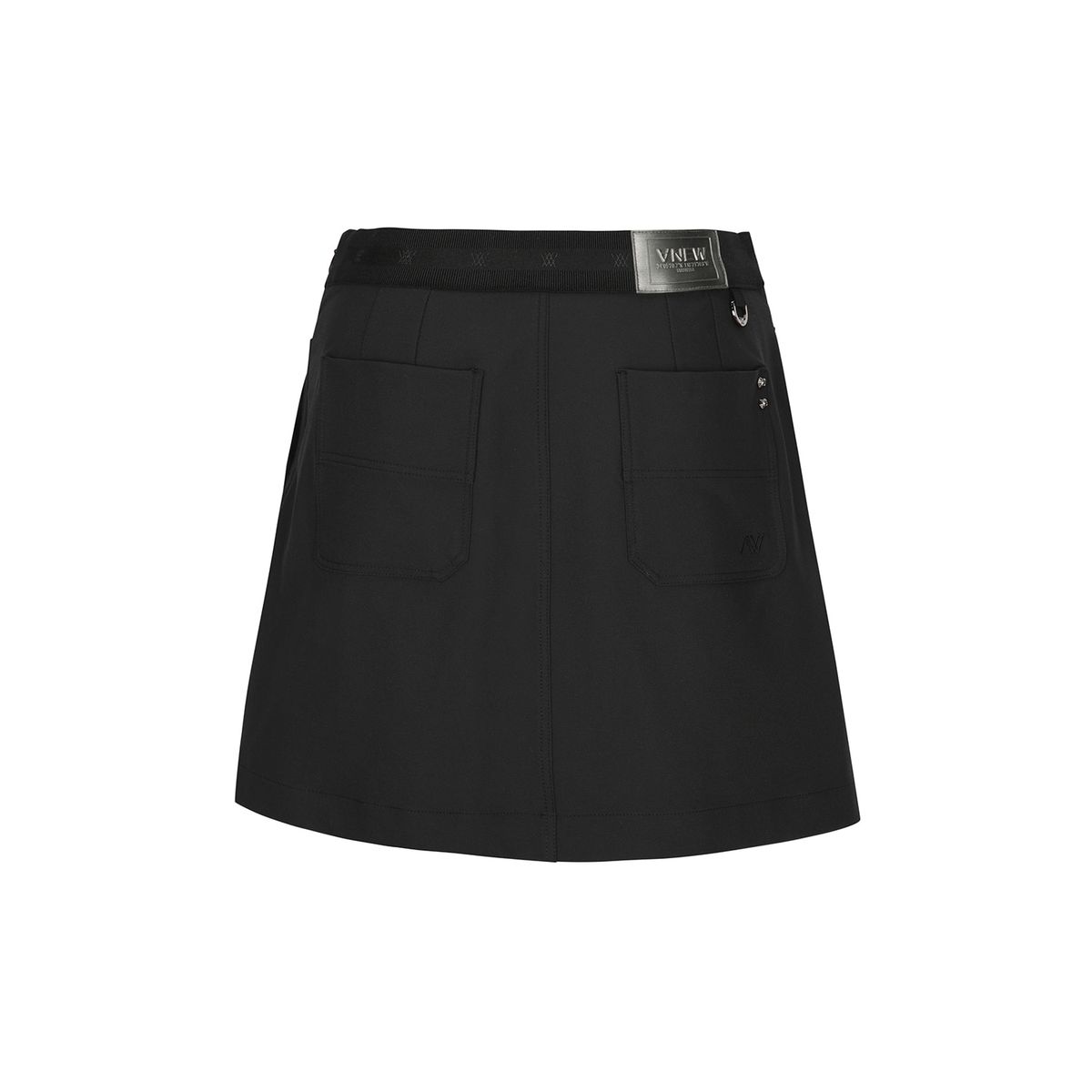 어뉴골프(ANEW GOLF) W BUCKLE POINT A-LINE SQ_BK