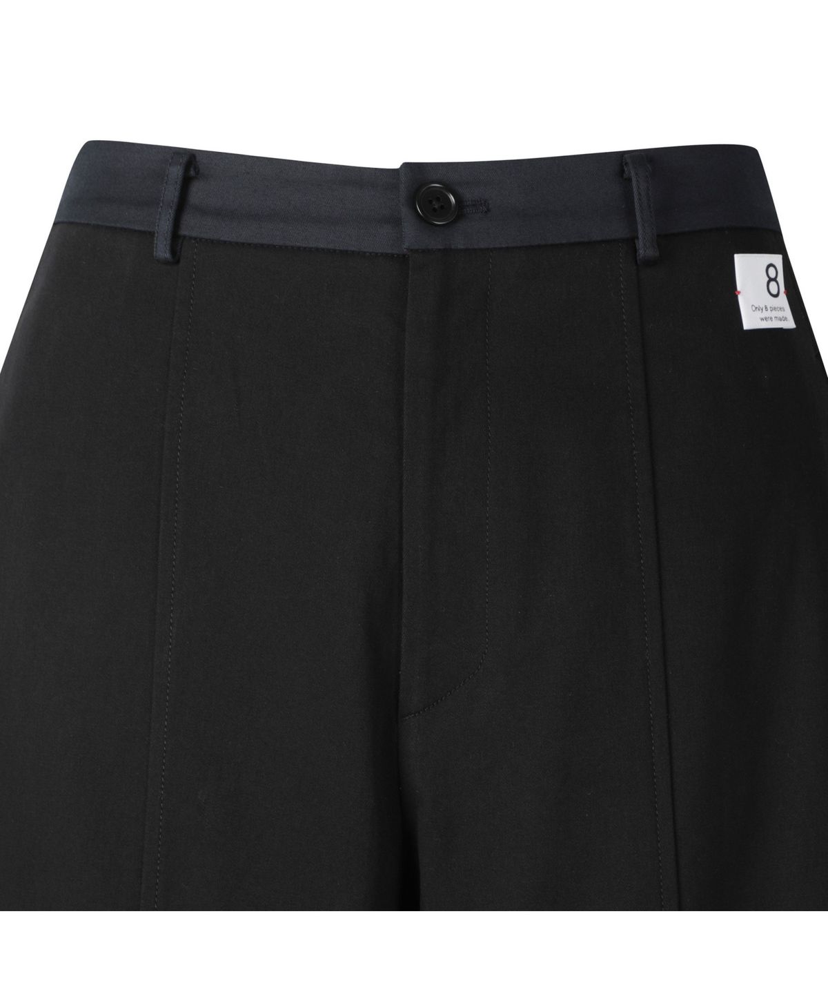 래코드(RECODE) Woven Patch Midi Pants_RKPAA24619BKX