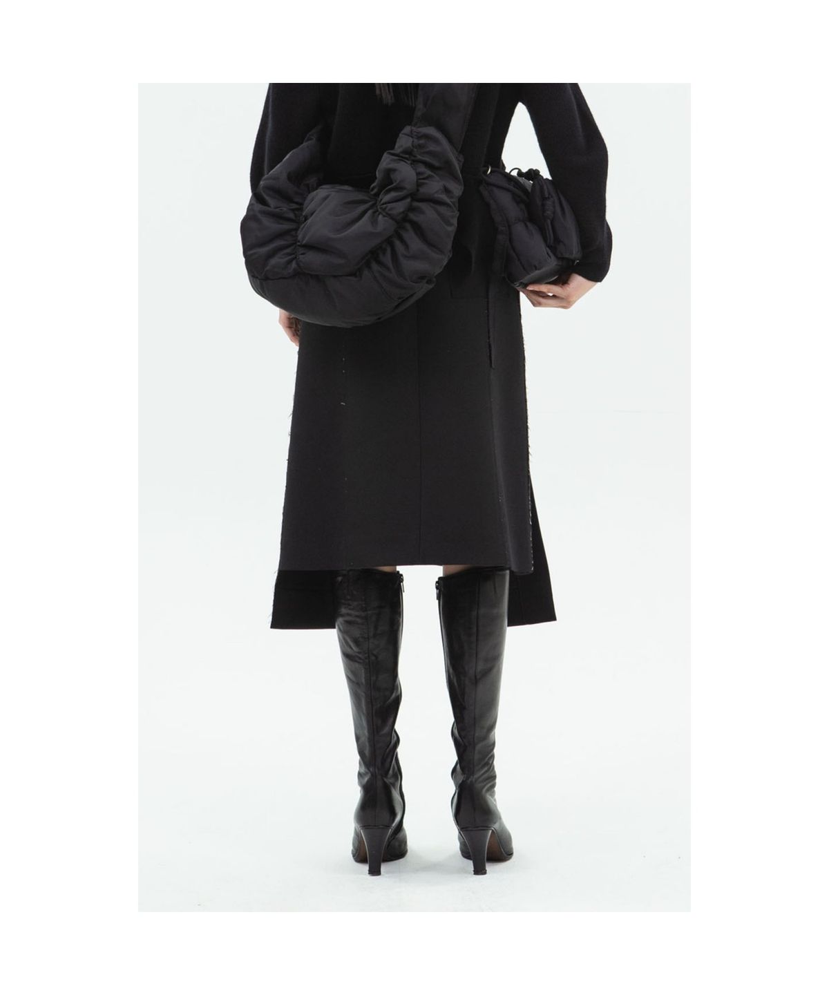 래코드(RECODE) Jacket Lining Skirt_RQKAA24533BKX