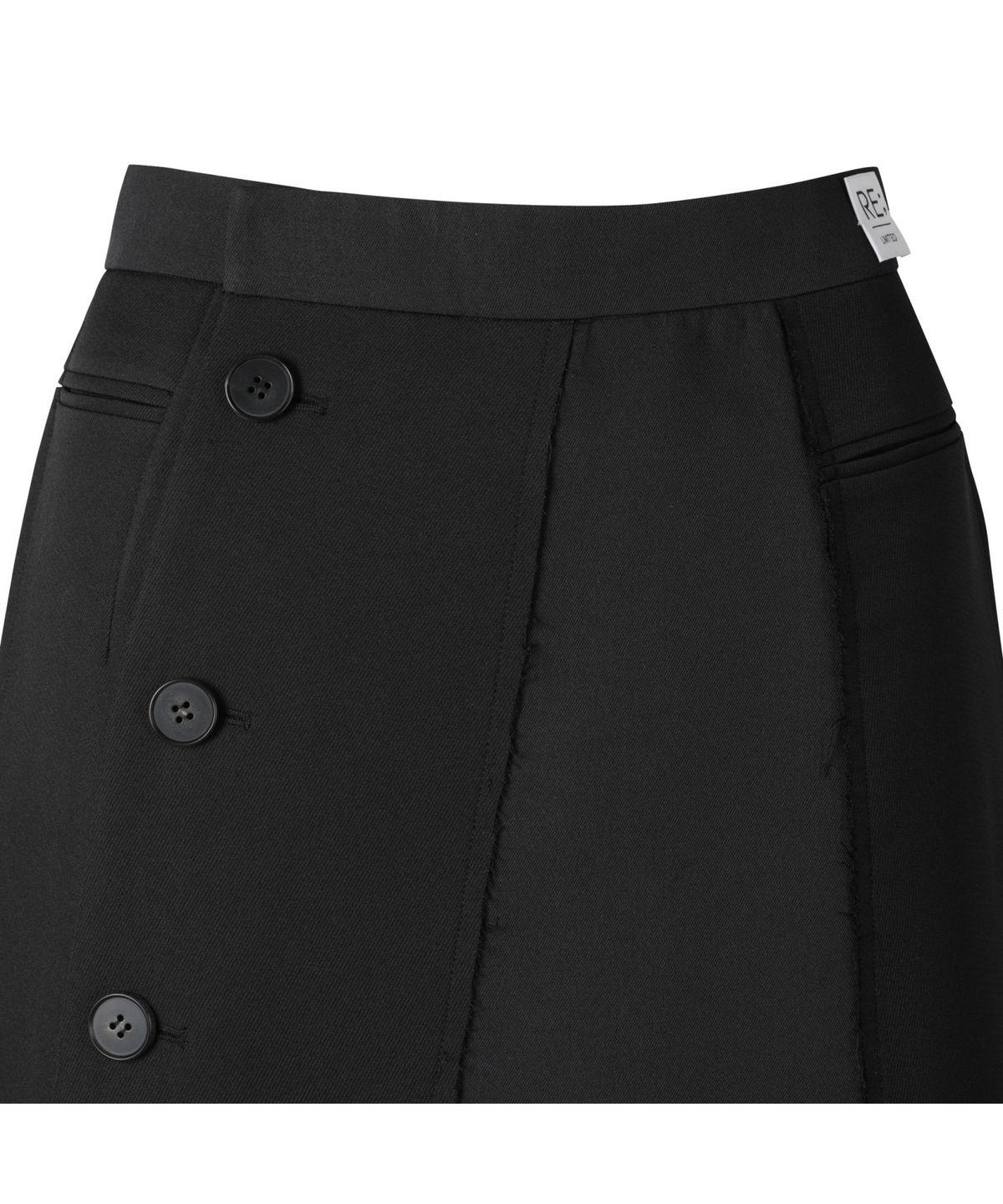 래코드(RECODE) Jacket Lining Skirt_RQKAA24533BKX