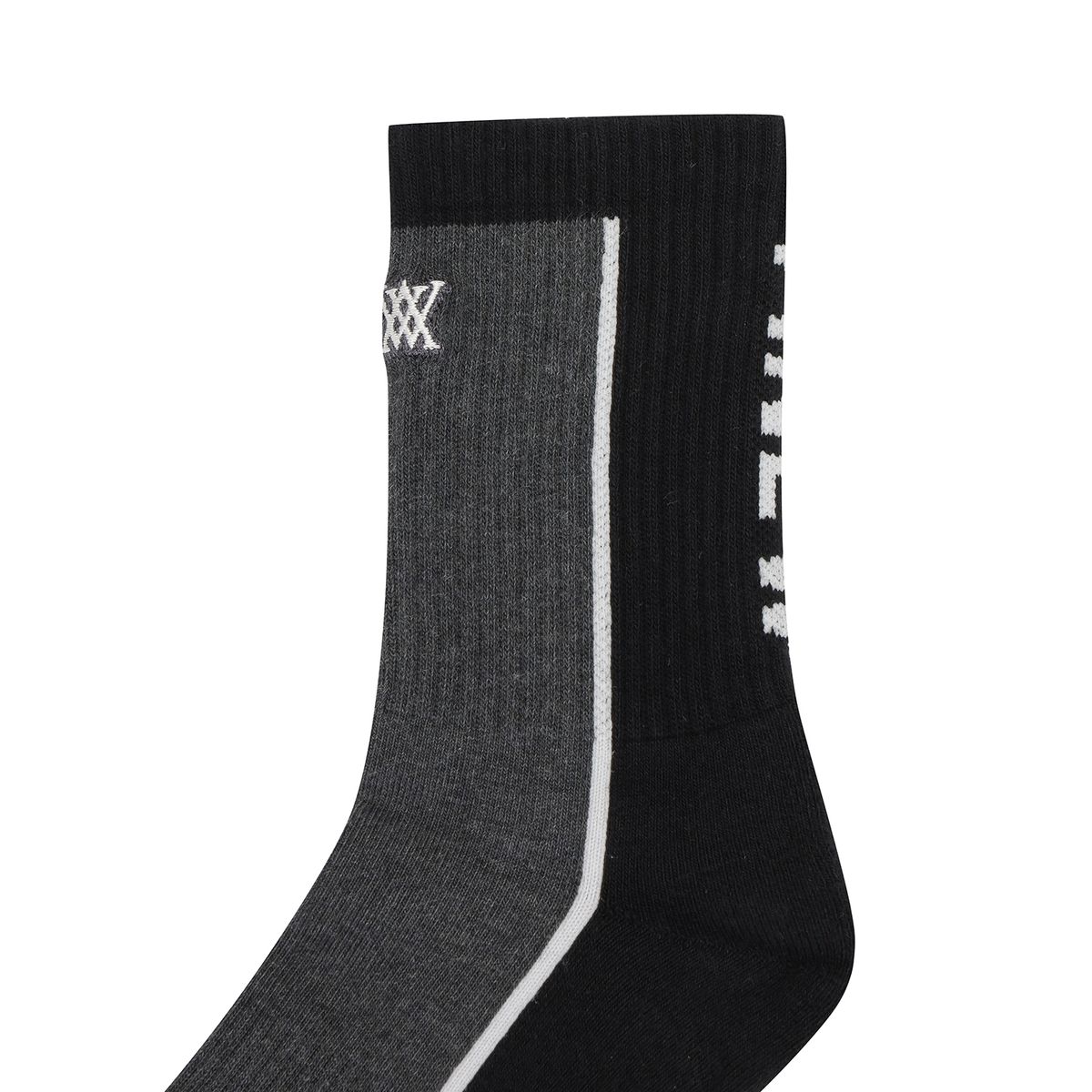 어뉴골프(ANEW GOLF) (M) LINE SOCKS_BK