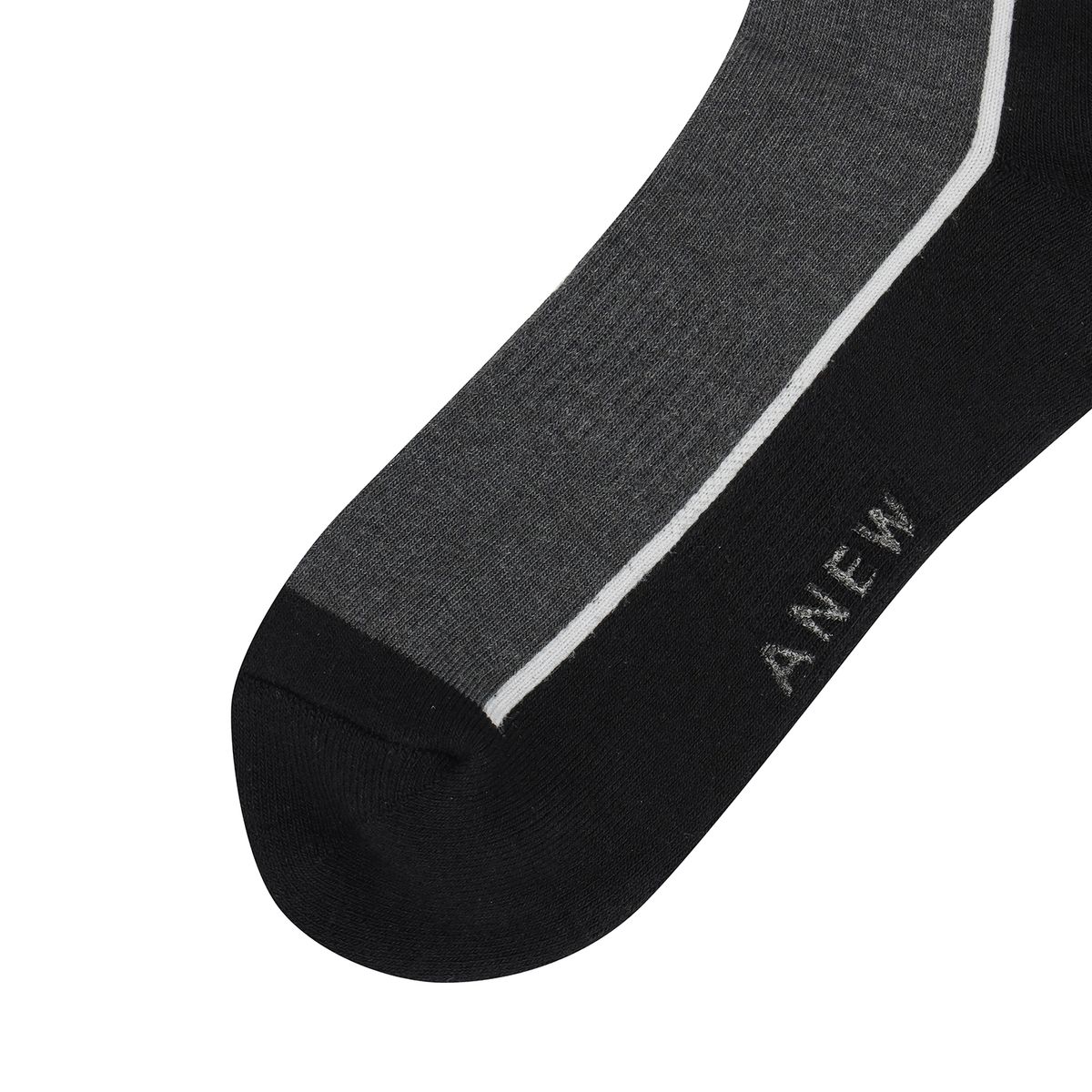 어뉴골프(ANEW GOLF) (M) LINE SOCKS_BK
