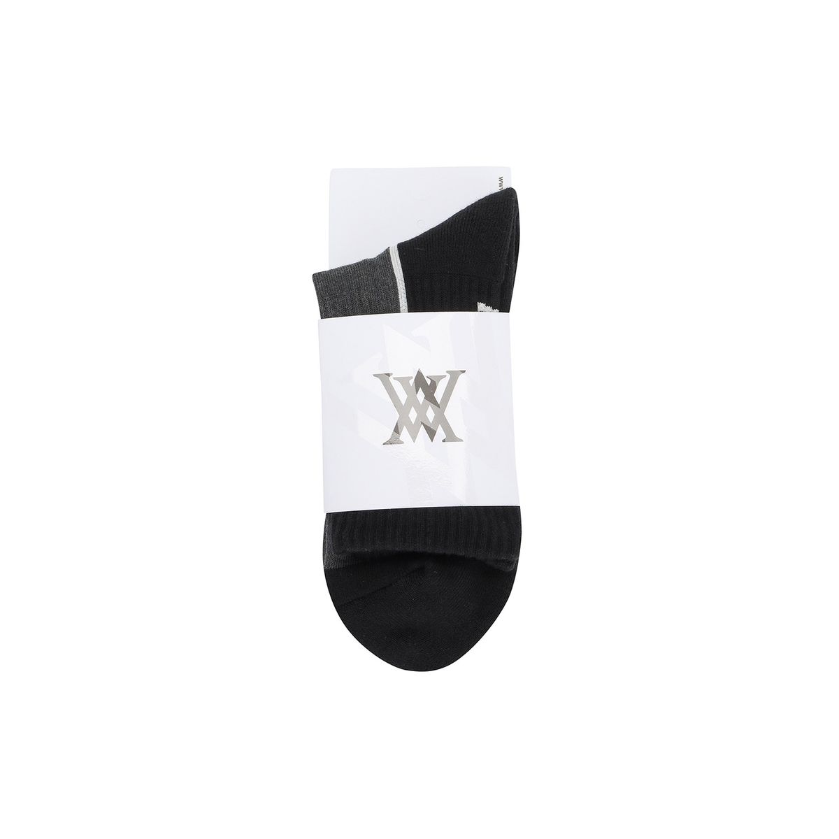 어뉴골프(ANEW GOLF) (M) LINE SOCKS_BK