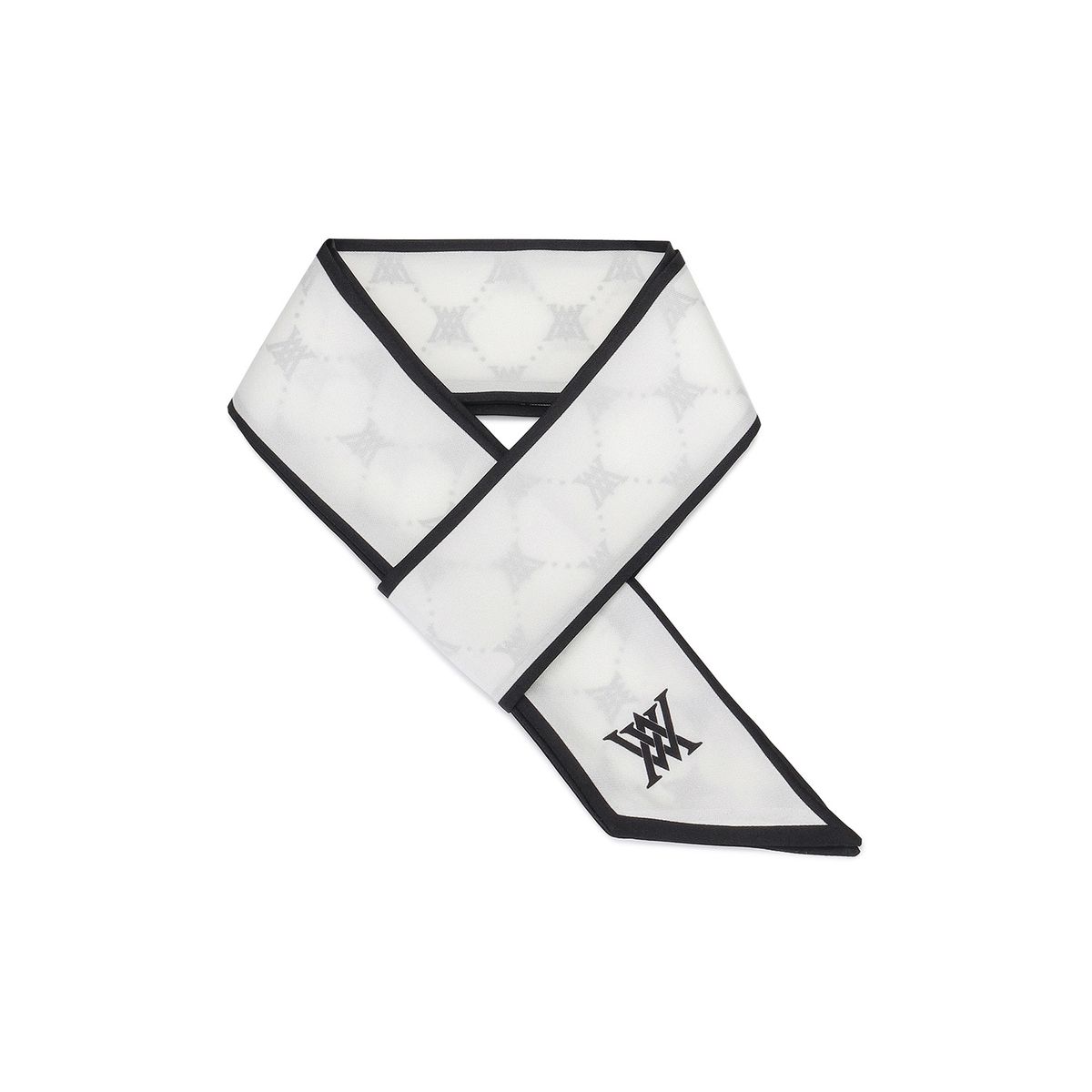 어뉴골프(ANEW GOLF) (W) SILK NECK SCARF_WH