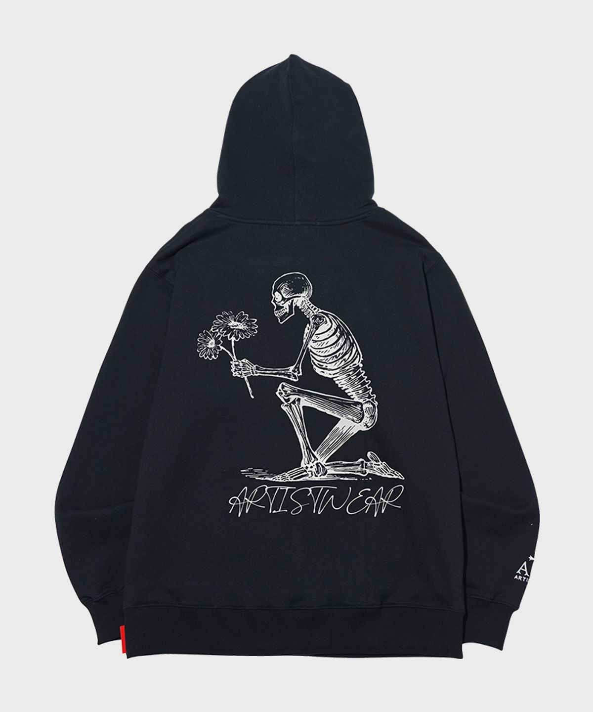 아티스트웨어(ARTISTWEAR) [ATW] 스컬플라워 후드집업