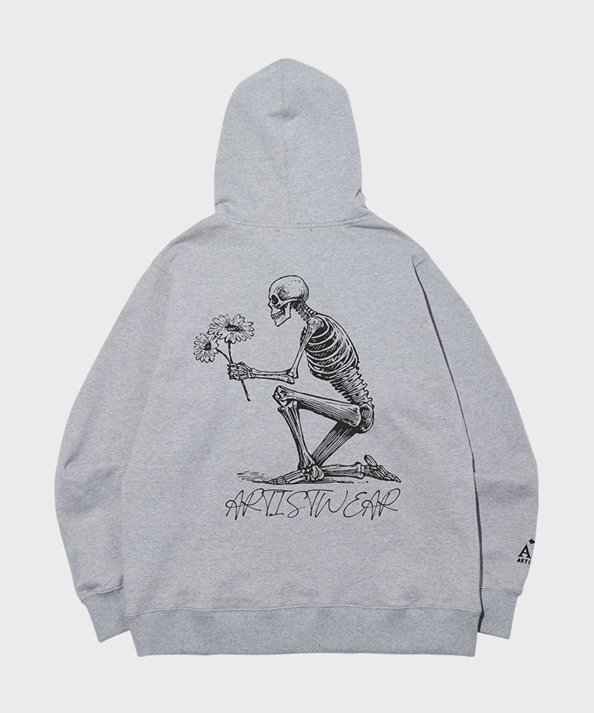 아티스트웨어(ARTISTWEAR) [ATW] 스컬플라워 후드집업