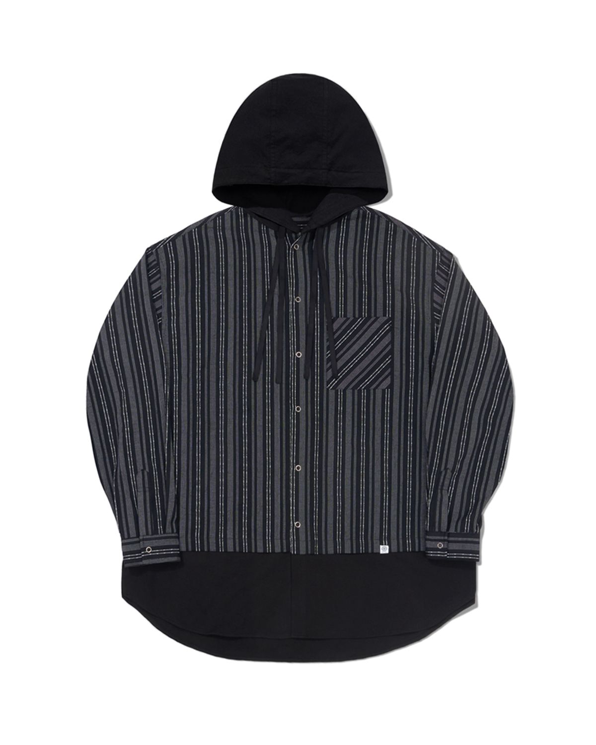 포스333(PHOS333) Double Layers Stripe Shirt