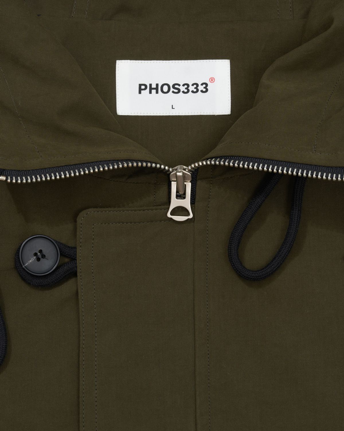 포스333(PHOS333) Windbreaker Jacket/Khaki