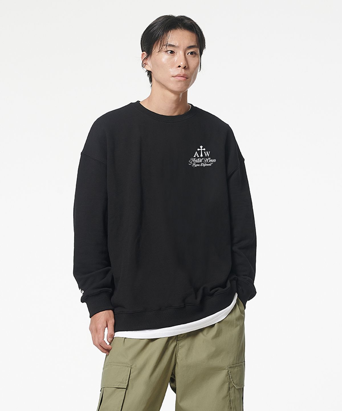 아티스트웨어(ARTISTWEAR) [ATW] 레터링 맨투맨