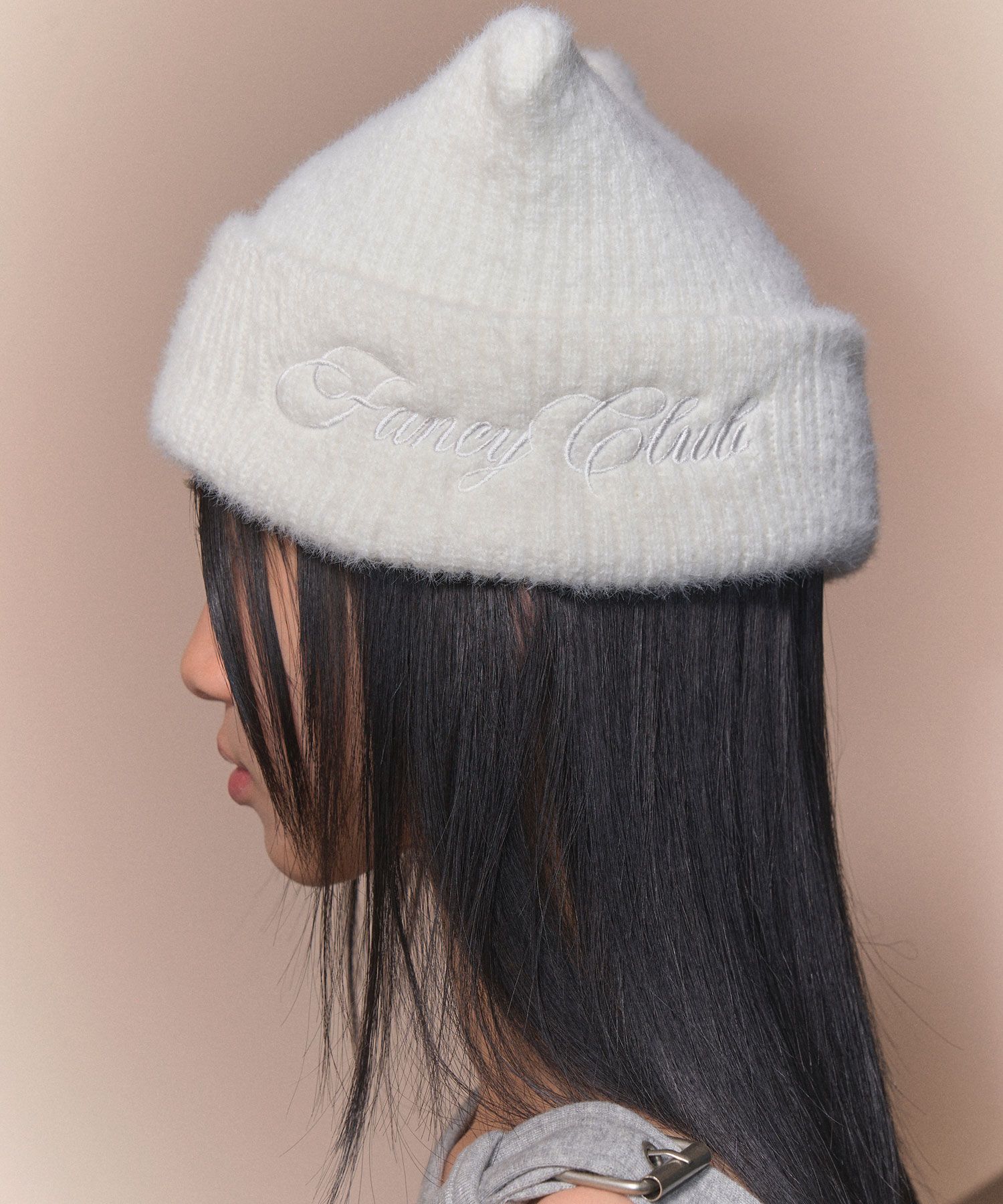 【FANCYCLUB】SOFT CREAM BEANIE / 追跡付 セール】A'GEM/9 × .kom 『 FANCY CLUB/ファンシークラブ』 SOFT