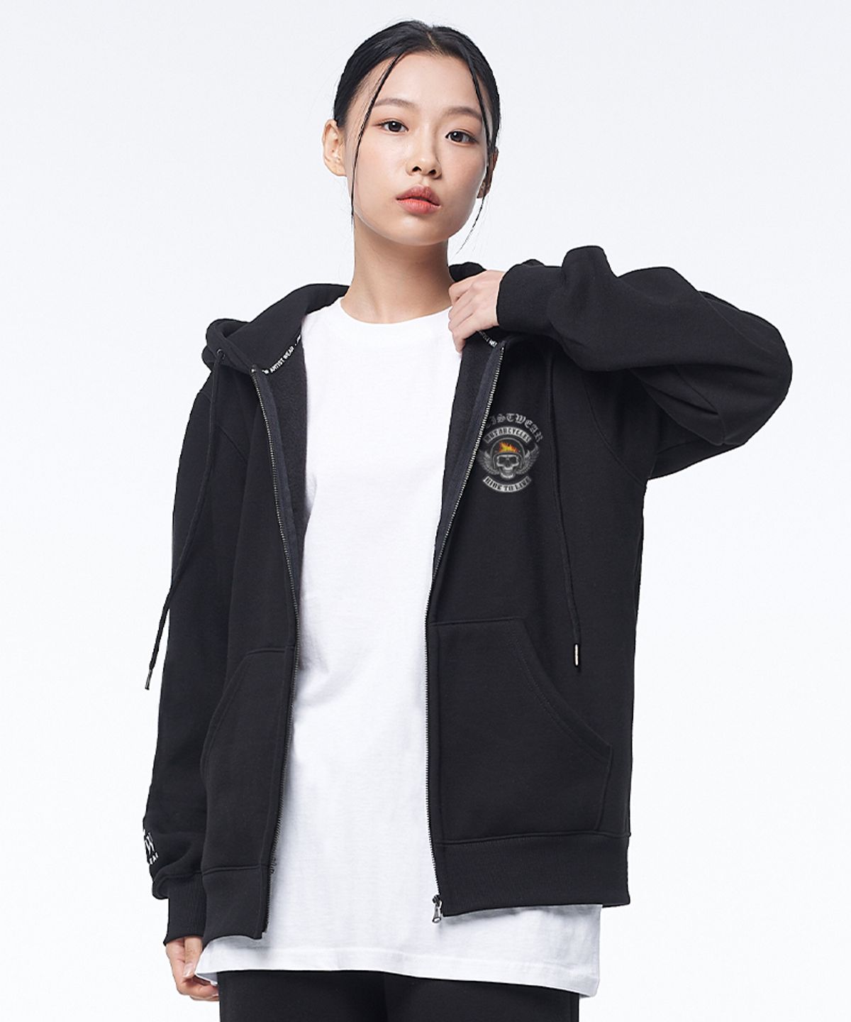아티스트웨어(ARTISTWEAR) [ATW] 레브업 후드집업