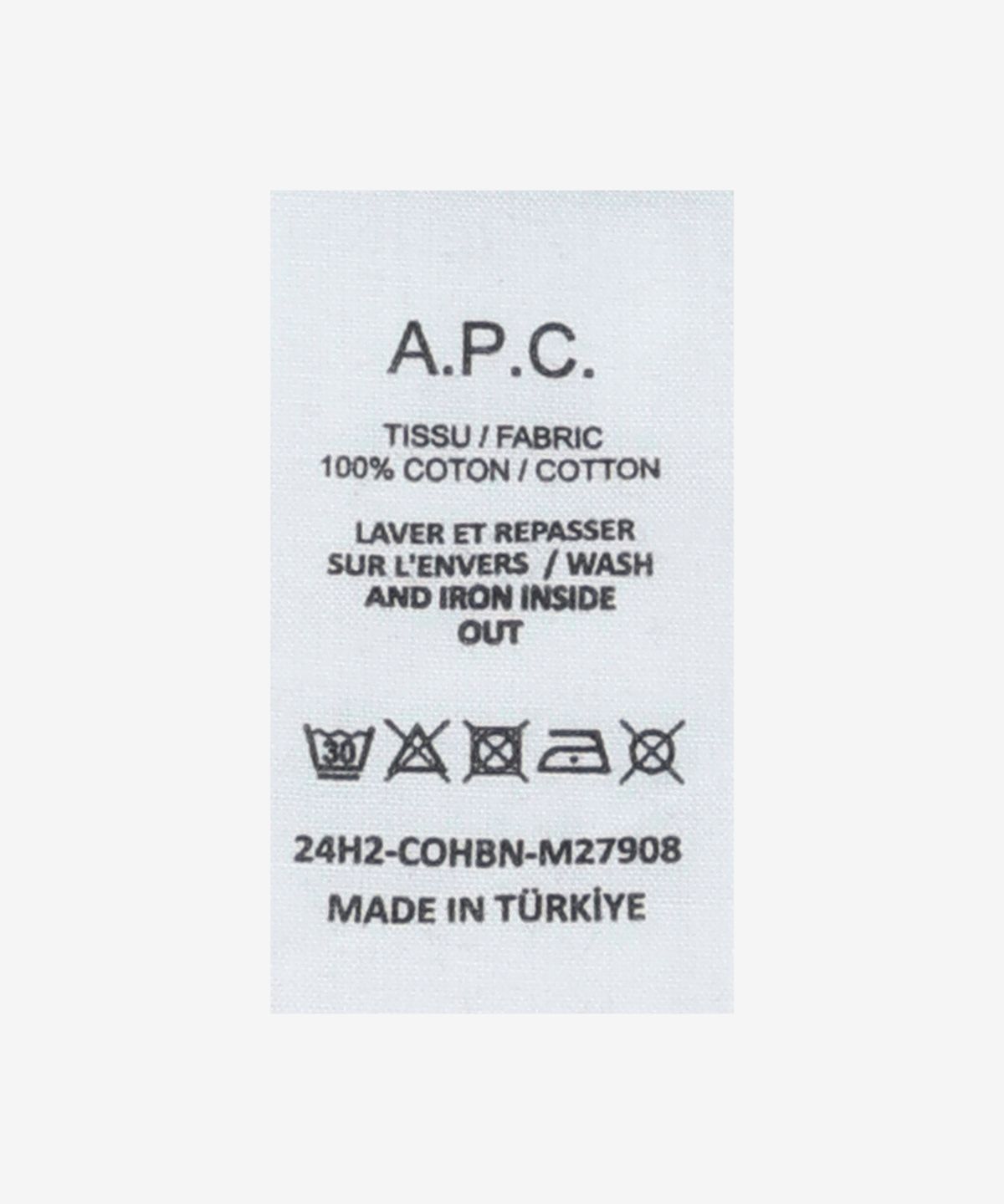 아페쎄(A.P.C.) 그랑 VPC 스탠다드핏 후드 - 카키 / COHBNM27908TJG