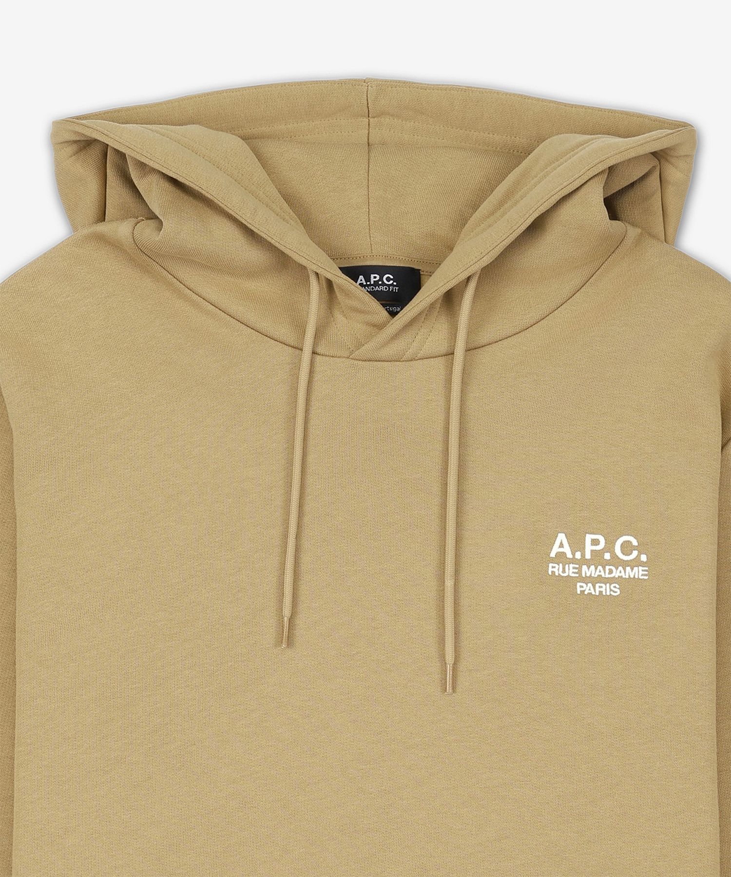 ★A.P.C.★ Madam Lu Standard Fit Hood Beige COHBVM27914TBE C MUSINSA | A.P.C. Lou Madame Standard Fit Hoodie - Beige