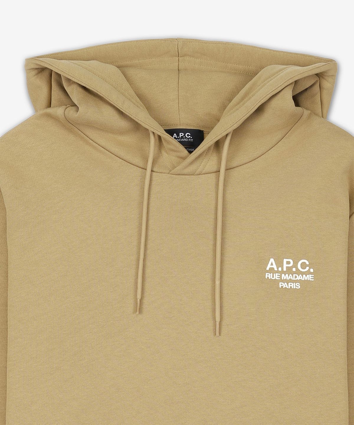 아페쎄(A.P.C.) 루 마담 스탠다드핏 후드 - 다크 베이지 / COHBVM27914TBL