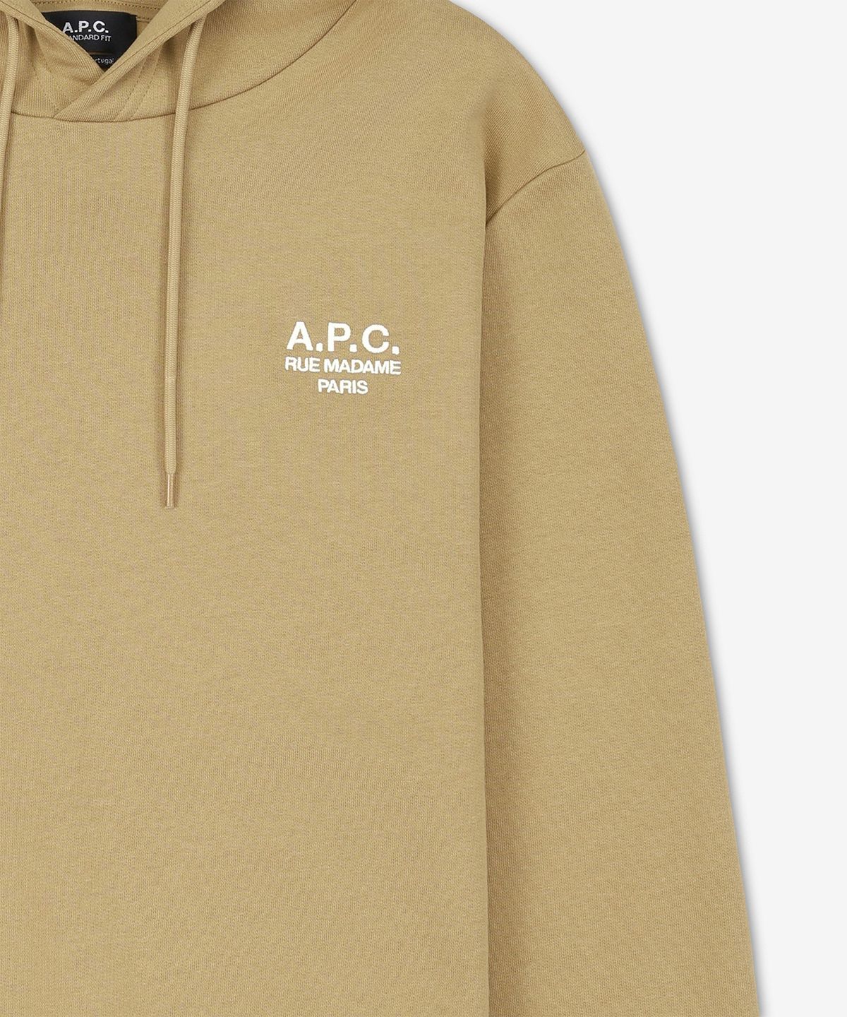 아페쎄(A.P.C.) 루 마담 스탠다드핏 후드 - 다크 베이지 / COHBVM27914TBL