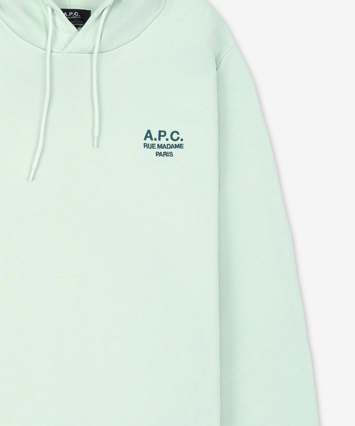 아페쎄(A.P.C.) 루 마담 스탠다드핏 후드 - 민트 / COHBVM27914TKL