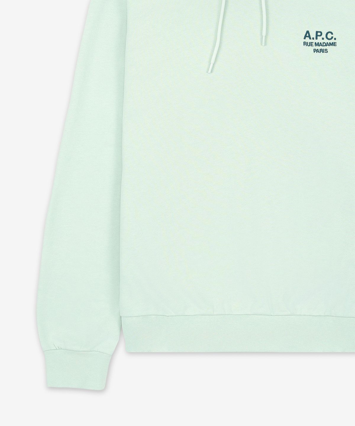 아페쎄(A.P.C.) 루 마담 스탠다드핏 후드 - 민트 / COHBVM27914TKL