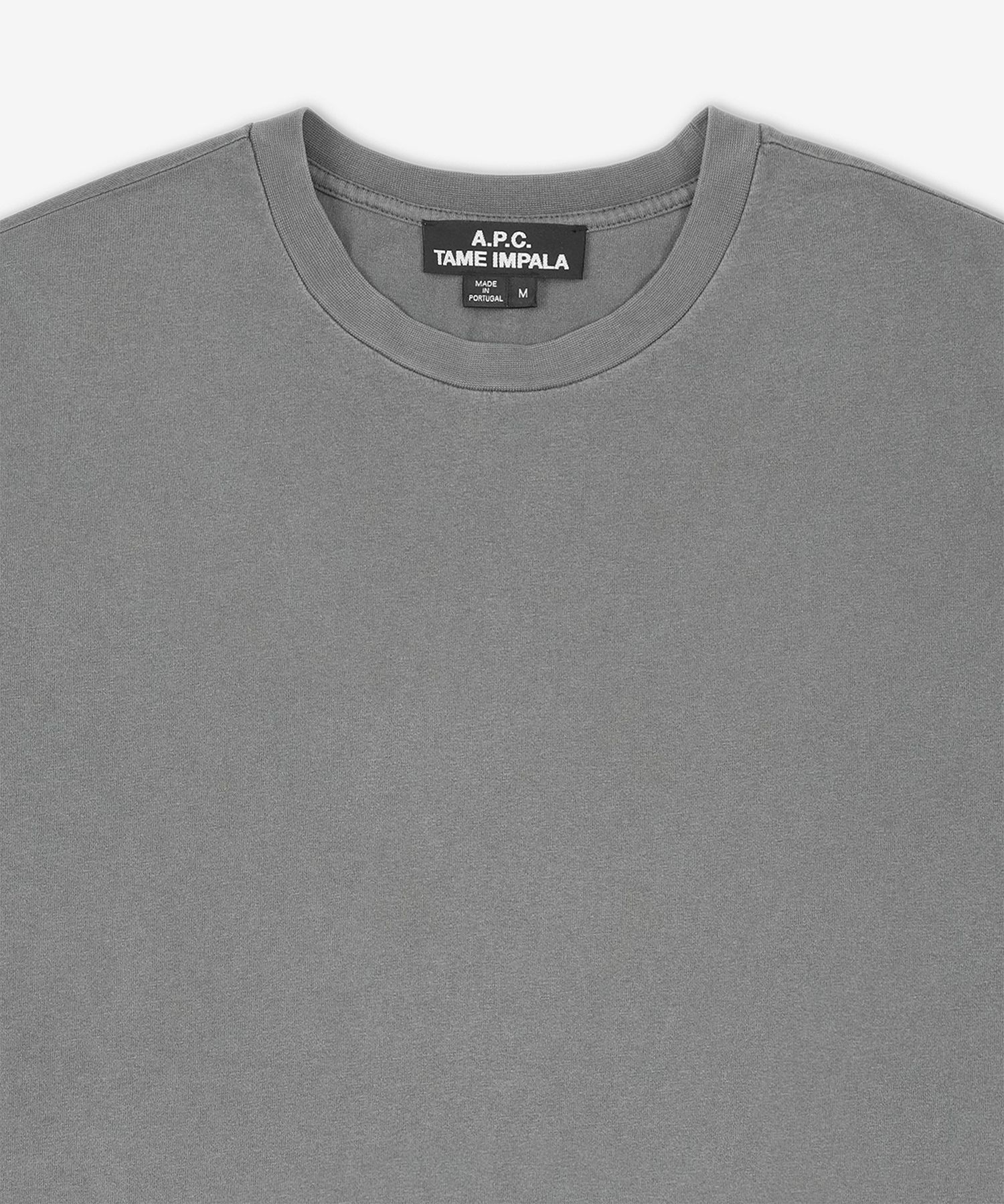 MUSINSA | A.P.C. Plotter Short Sleeve T-Shirt - Charcoal