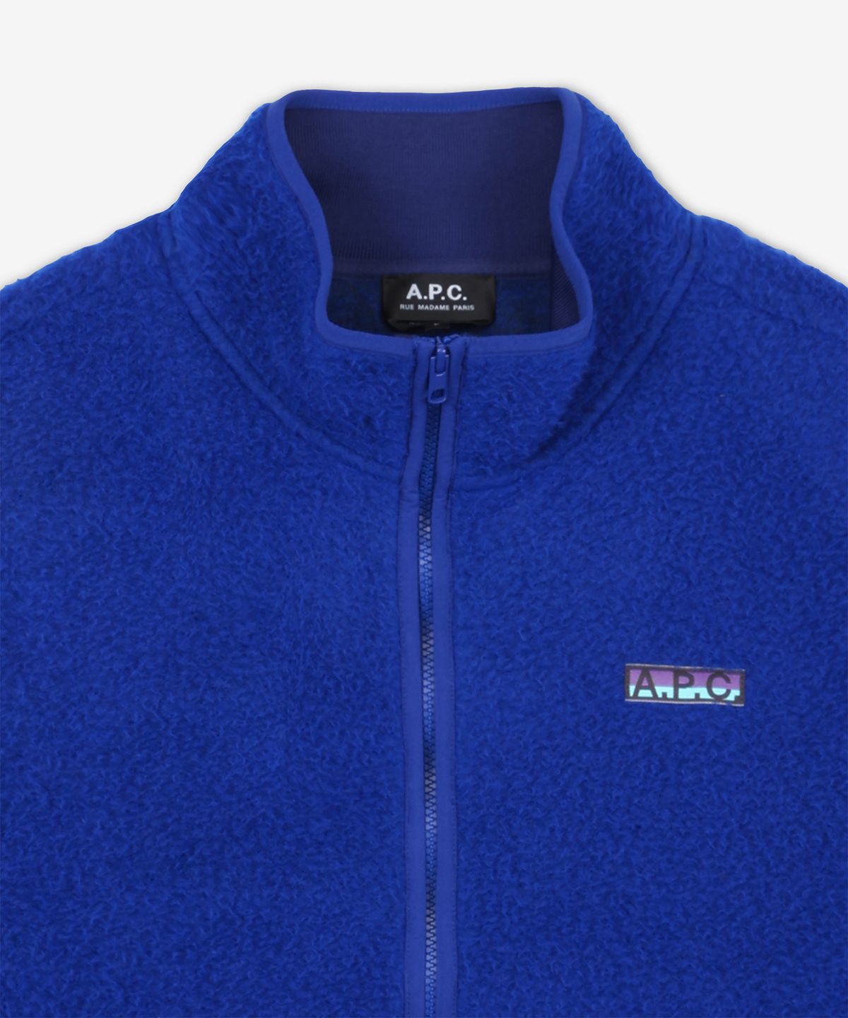 아페쎄(A.P.C.) 세콰이어 후리스 베스트 - 블루 / PSAKAM02983IAA