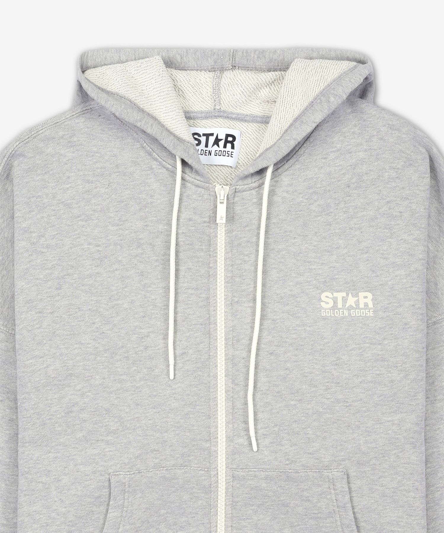 パーカー・フーディ Golden Goose Golden Goose Men's Journey Studded Fleece Zip Hoodie
