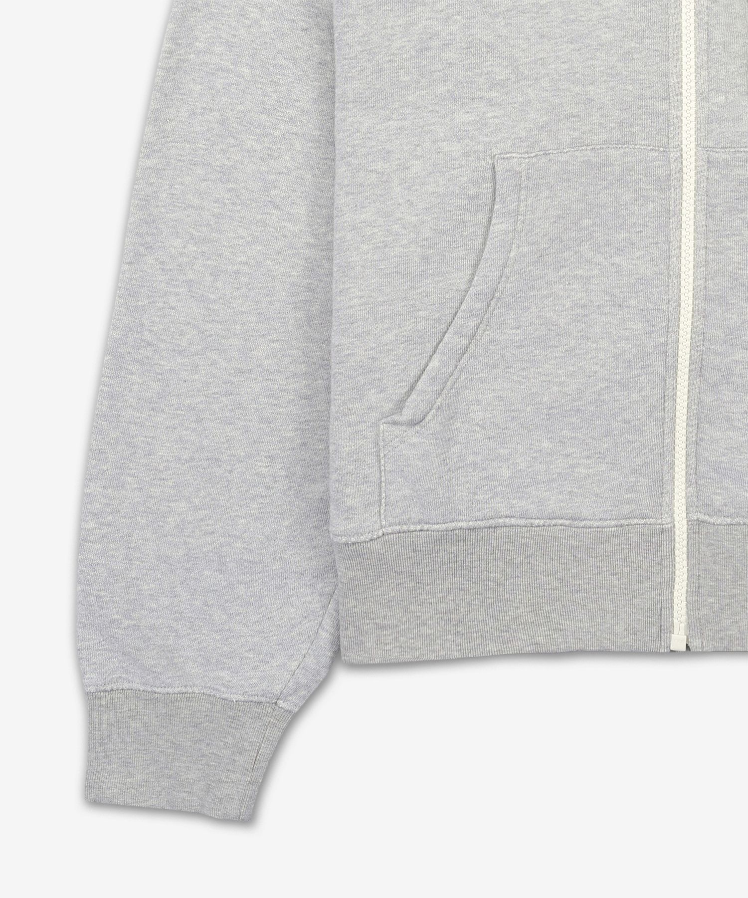 ★Golden ★ Star Logo Zip-Up Hood Melange Grey GUP01892 MUSINSA | GOLDEN GOOSE Star Logo Zip-Up Hoodie - Melange