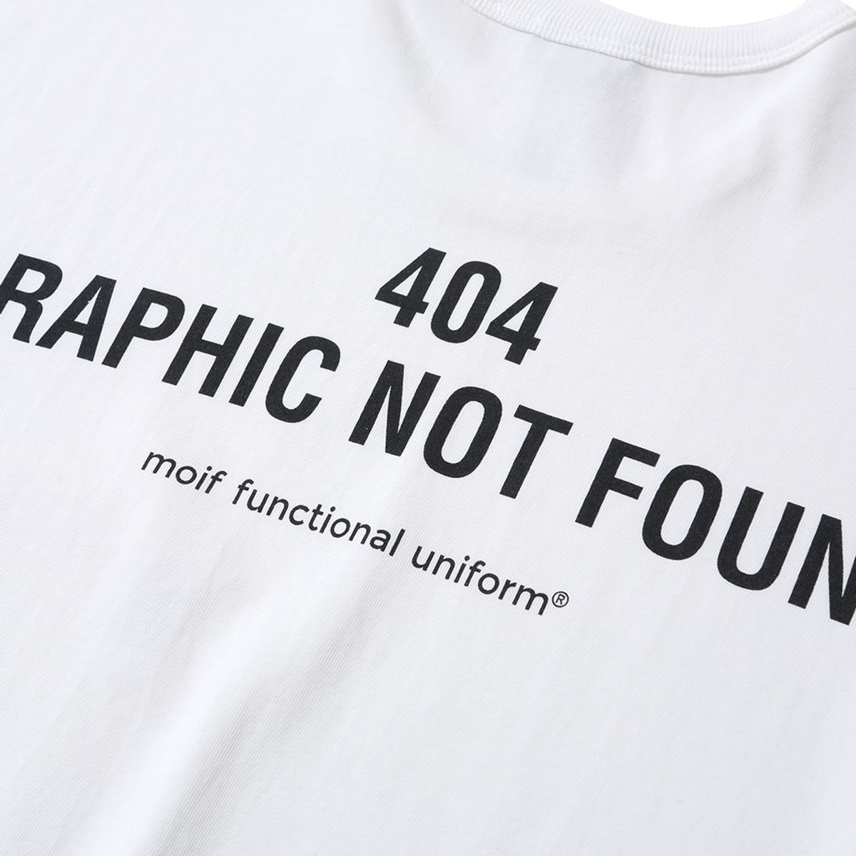 모이프(MOIF) [AW24]404 GNF(B) L/S TEE / OFF WHITE