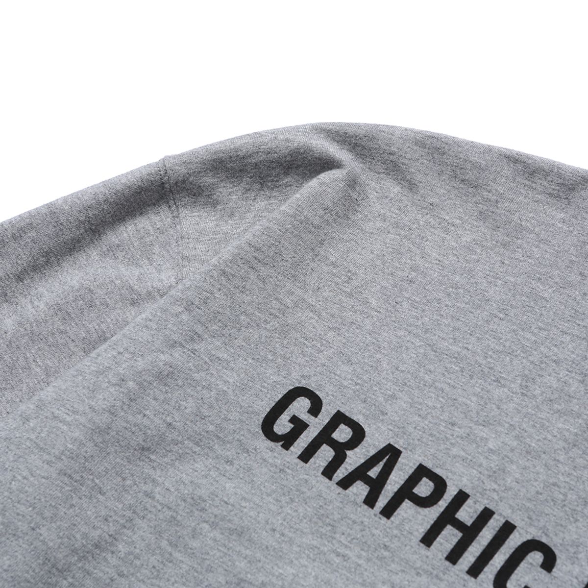 모이프(MOIF) [AW24]404 GNF(B) L/S TEE / HEATHER GRAY