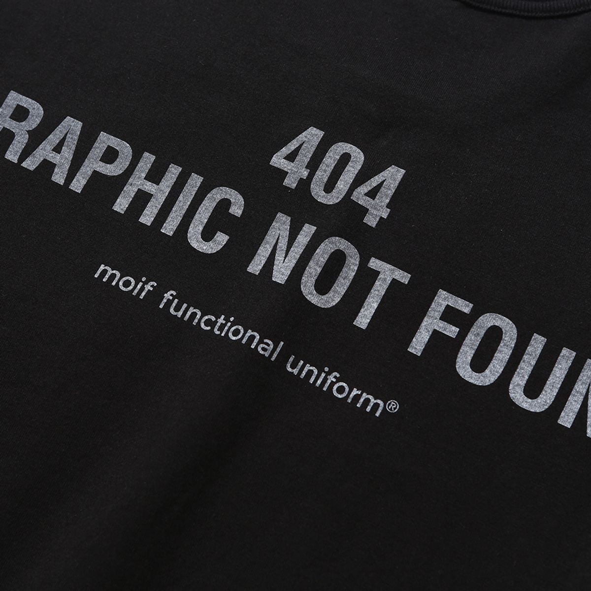 모이프(MOIF) [AW24]404 GNF(B) L/S TEE / BLACK